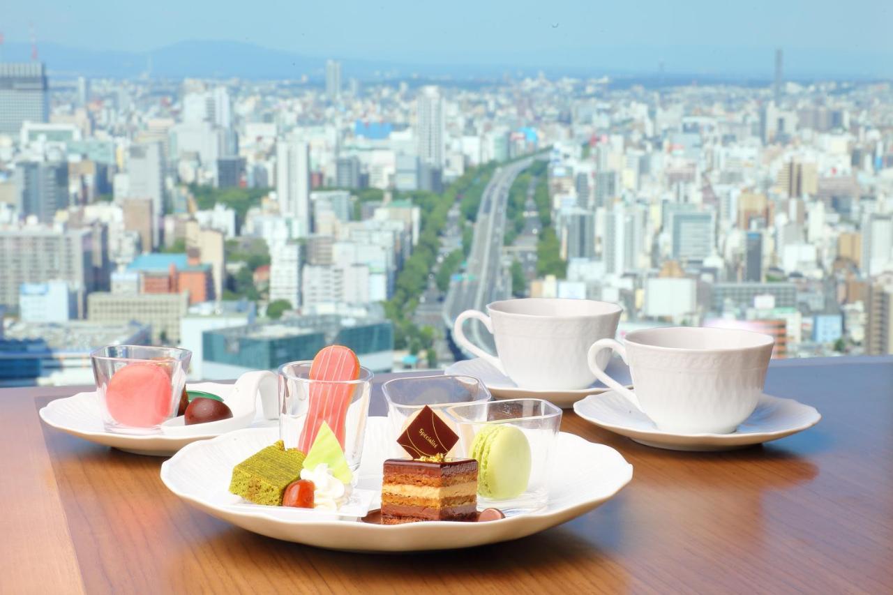 Nagoya Prince Hotel Sky Tower Exterior photo Afternoon tea at the Tokyo Skytree
